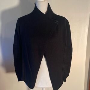 Lole Black Biker Style Sweater